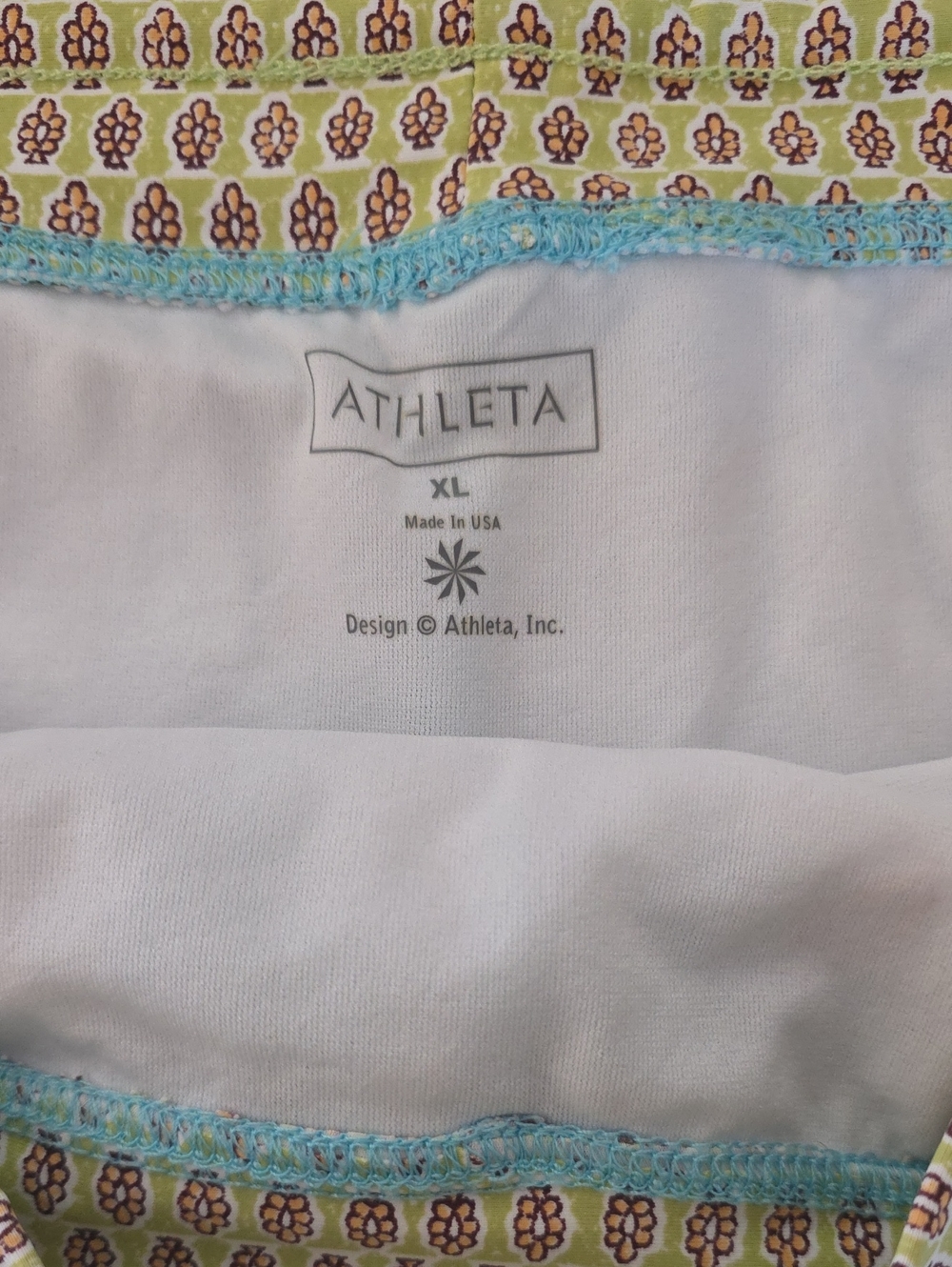 Athleta Paisley Print Swim Shorts - Picture 6 of 7